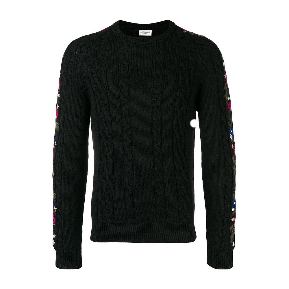SAINT LAURENT 男士针织毛衣 529832YA2TE1048 AW2018