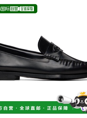 1h可退 香港直邮Casablanca 男士 黑色乐福鞋 ASP26FW08201M男鞋