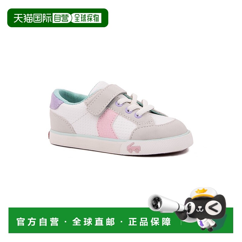 自营See Kai Run Connor Leather Sneaker - white 美国奥莱直发