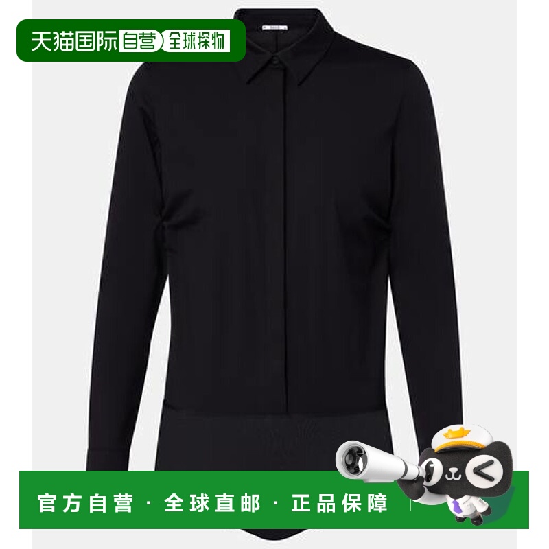 香港直邮Wolford 女士 棉混纺府绸连体衣 black黑色 舒适时尚