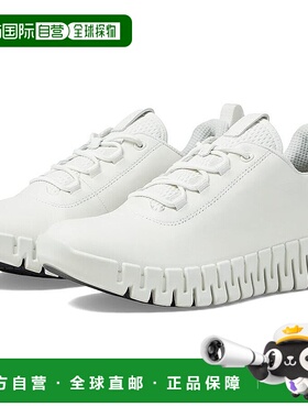 自营 ECCO Gruuv 218203-60718运动鞋女式白色跑鞋KHD1417-白色
