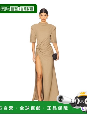 1h可退 香港直邮Atoir 女士 Raya 长款连衣裙 AT240313 brown棕色