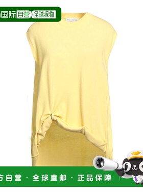 1h可退 香港直邮J.W. Anderson 女士 毛衣 yellow黄色 舒适时尚