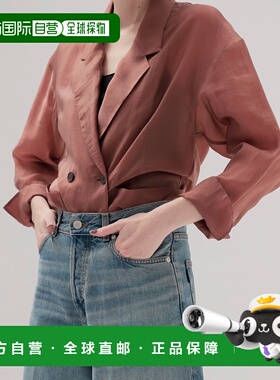 1h可退 日本直邮DRESSLAVE 女士复古透视衬衫外套 91605125