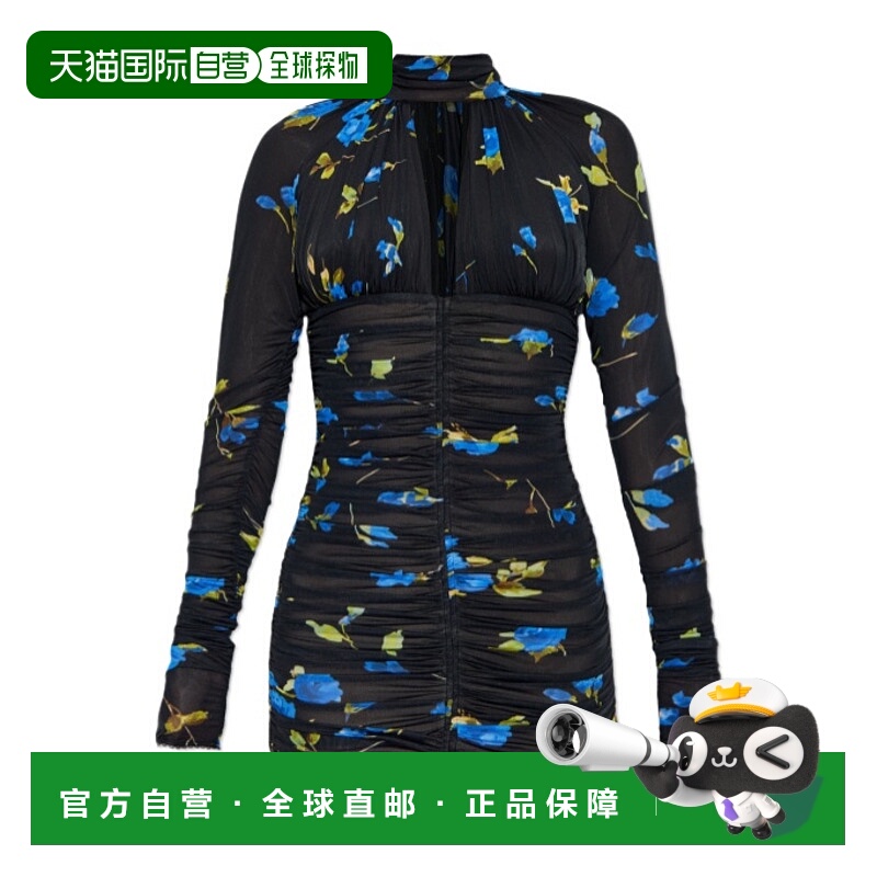 香港直邮Blumarine 花卉印花连衣裙 2A717A