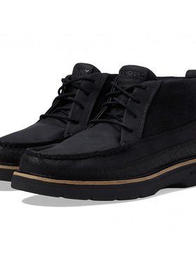 Sperry A/O Plushwave Lug Chukka 黑色 2
