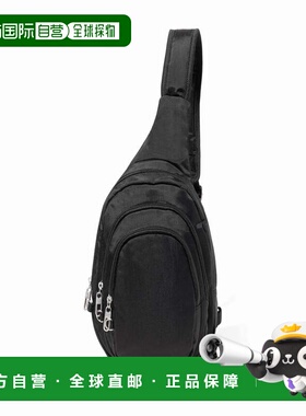 自营baggallini Women's Securtex Anti-Theft Multi Zip Sling -