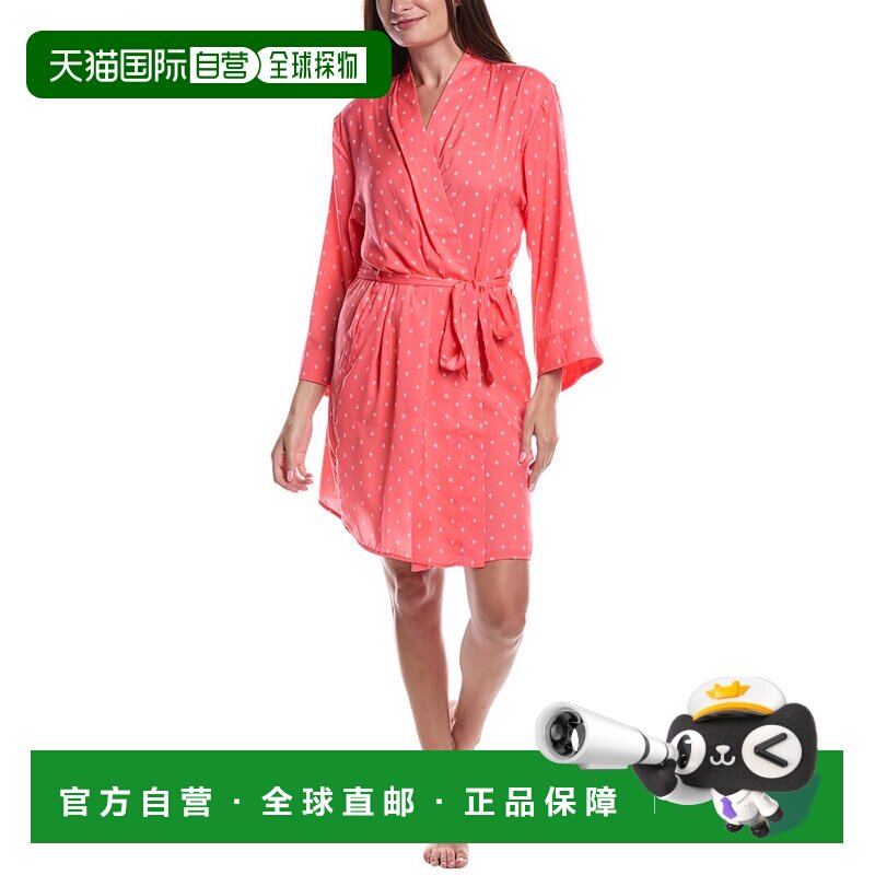 自营DKNY睡袍-粉红色 美国奥莱直发