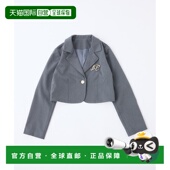 日本直邮NICE 外套 CLAUP 短款 1h可退 西装 女装 修身 原创胸针设计