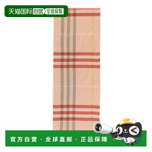自营 burberry巨型格子羊绒围巾-茶杯 美国奥莱直发博柏利