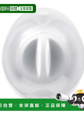 自营Lekue Silicone Suction Lid, Clear, 12.6-Inch - clear 美