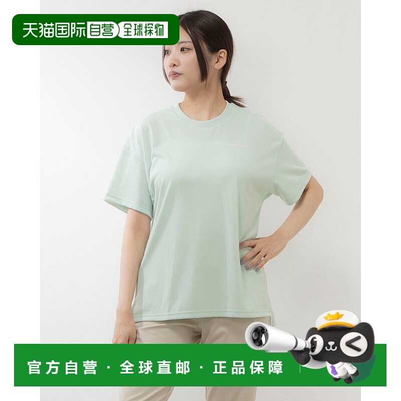 日本直邮 AWT 女士半袖机能侧开衩T恤 [AWT45118]运动