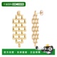 Resistant Grid 18k 自营adorniaTarnish Gold Plated Drop Earri