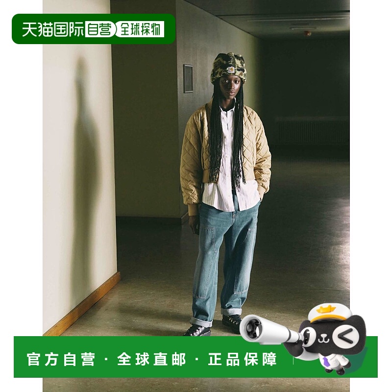 香港直邮CARHARTT WIP 女士 'Selma' 短款短夹克(米黄色)