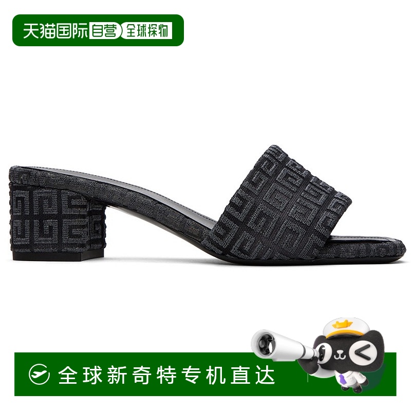 香港直邮潮奢 Givenchy 纪梵希 女士 方头高跟凉鞋 BE3080E1XX