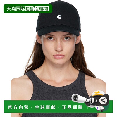 1h可退 香港直邮潮奢 CARHARTT WIP 女士 黑色 Madison Logo 棒球
