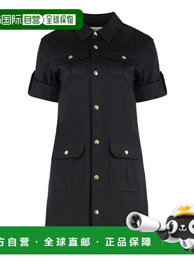 香港直邮CELINE 女士外套 RR046539W38NO SS2025 黑色 迷你连衣裙