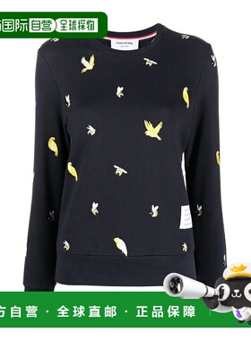 香港直邮Thom Browne LOOPBACK BIRDS AND BEES 运动衫 FJT255E06