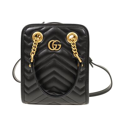 GUCCI 女士斜挎包黑色 696123-DTDHT-1000