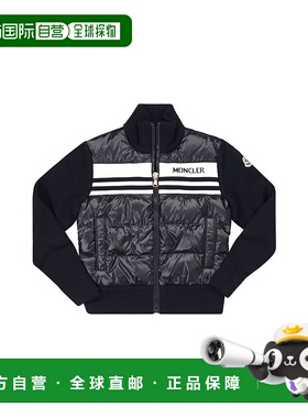 1h可退 香港直邮MONCLER 男童针织毛衣 I29549B00005M1131P70拉链