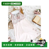 日本直邮Risa Magli 女装 1h可退 蕾丝剪裁性感睡裙 N051457020250