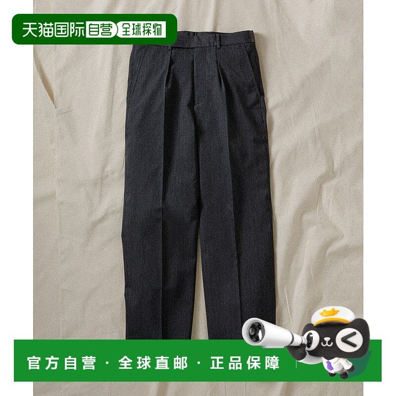 1h可退 日本直邮WILD LIFE TAILOR 男士经典羊毛直筒西裤 2025CGP