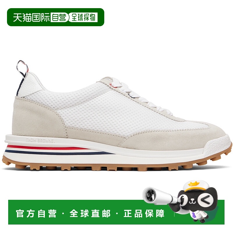 香港直邮Thom Browne 汤姆 布朗 女士 白色 Nylon Tech Runner 运