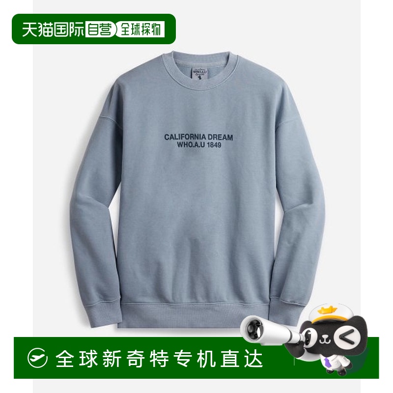韩国直邮WHO.A.U 卫衣WHMWD4V92M 舒适透气百搭潮牌 高级感正品