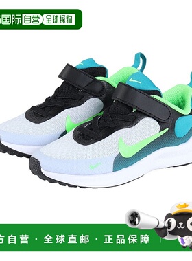 日本直邮NIKE-耐克（儿童）少年运动鞋革命7PSV黑色绿色FB7690-00