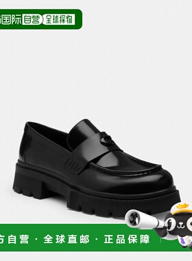 韩国直邮Coach蔻驰 男士休闲皮鞋CAS62 BLK