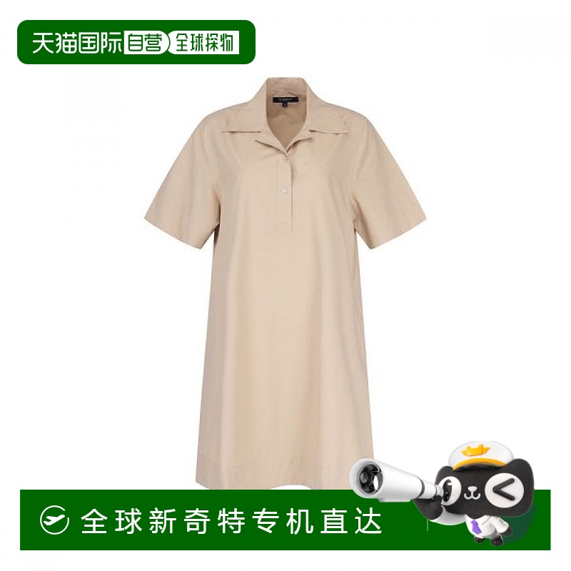 1h可退韩国直邮올젠女装开放领A字衬衫连衣裙_ZLF2OO2306