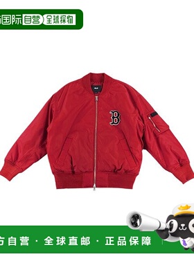 韩国直邮MLB MLB 官方徽标软垫棒球毛衣 3AJPB0124-43WIS