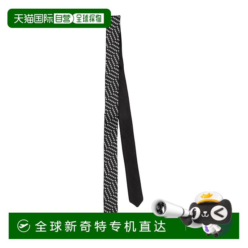 1h可退 香港直邮潮奢 Armani 阿玛尼 男士 蝴蝶结领带 black黑色