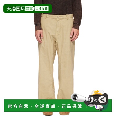 香港直邮Diesel 迪赛 男士 驼色 Cotton Ripstop Side Buckles 长