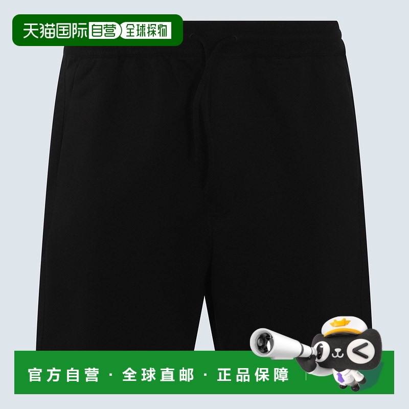 1h可退 香港直邮Y-3 男士短裤 IV5576 黑色 松紧短裤 外穿显瘦潮