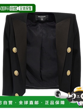 1h可退 香港直邮Balmain 巴尔曼 女士 长袖休闲夹克 EF1SC225ME54