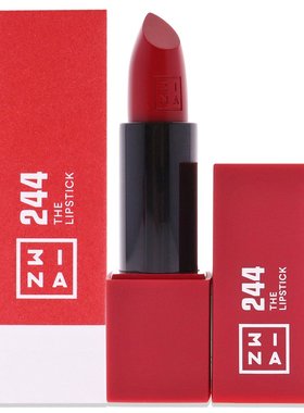 3INA 唇膏 - 244 正红色 唇彩女士4.8ml