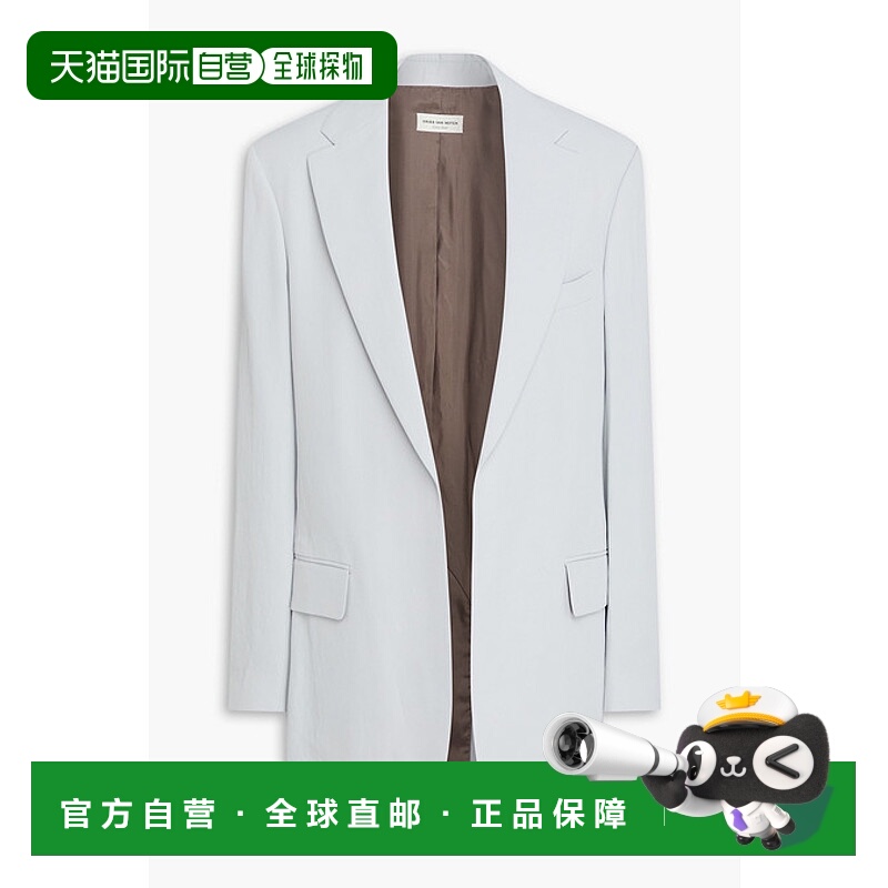 香港直邮Dries Van Noten 德赖斯 范诺顿 女士 斜纹布西装外套 23