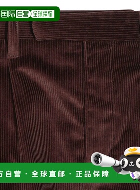 香港直邮BURBERRY 男士休闲裤 8116897A1491 AW2025 棕色