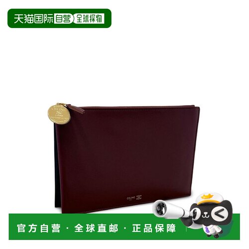 1h可退 香港直邮CELINE 女士钱包 L106K3O83GLM8 AW2026 酒红色