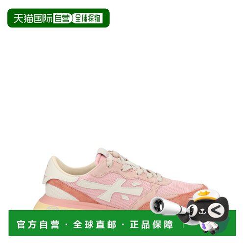 香港直邮premiata 女士 粉色小牛皮运动鞋 LAURYN8179