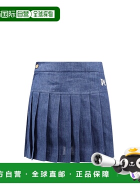 香港直邮PALM ANGELS 女士半身裙 PWCC070S24FAB0024903 SS2024