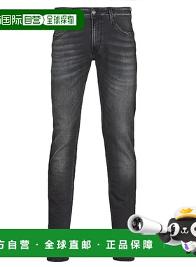 欧洲直邮Le Temps des Cerises 男士 712 JOGG 牛仔裤 黑色直筒裤