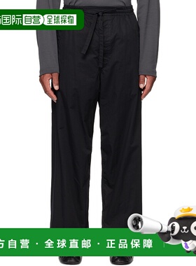 1h可退 香港直邮潮奢 Lemaire 男士 黑色 Pyjama 长裤 PA1211LF12