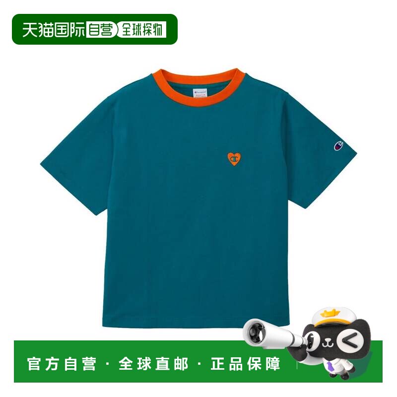 日本直邮Champion冠军短袖T恤女款宽松版型SHORT SLEEVE T-SHIRT