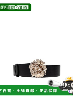 香港直邮ALEXANDER MCQUEEN 女士腰带 8459021HBEA1000 AW2025