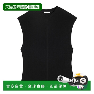 1h可退 香港直邮Ami Paris 男士背心 UTP832JE0223001 SS2026 黑