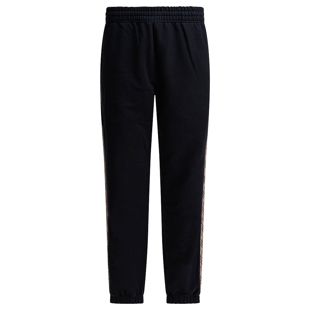 BURBERRY 男士休闲裤 8110791 AW2025 黑色 Joggers Check