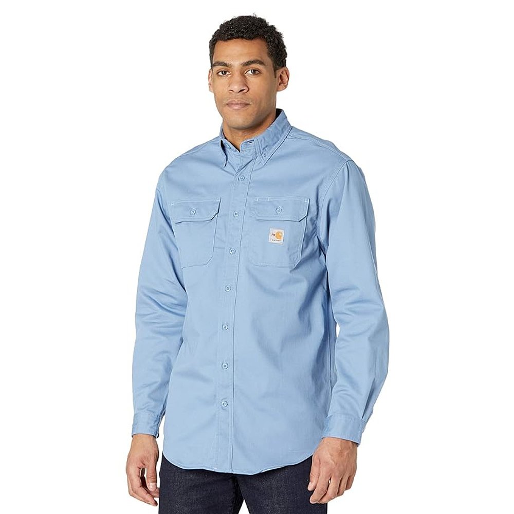 潮奢 Carhartt 卡哈特 男士 防火经典款斜纹布衬衫(FR)