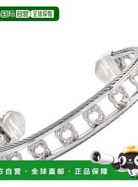 自营 Charriol 心对心纯银手镯手链尺寸大 多 美国奥莱直发